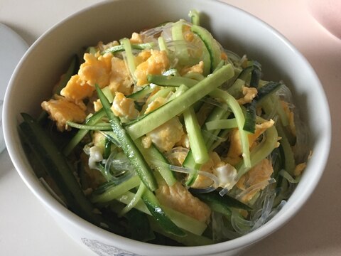 チャチャっと春雨酢の物